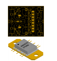 AM357037WM寬帶MMIC功率放大器 頻率3.5到7GHz的寬帶寬  AMCOM現(xiàn)貨